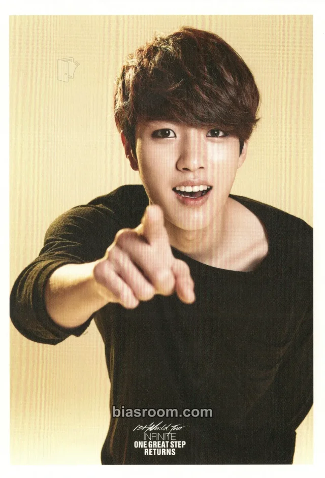 INFINITE - Sungyeol - 2013 INFINITE 1ST WORLD TOUR ENCORE <ONE GREAT STEP RETURNS> Event postcard postcard set