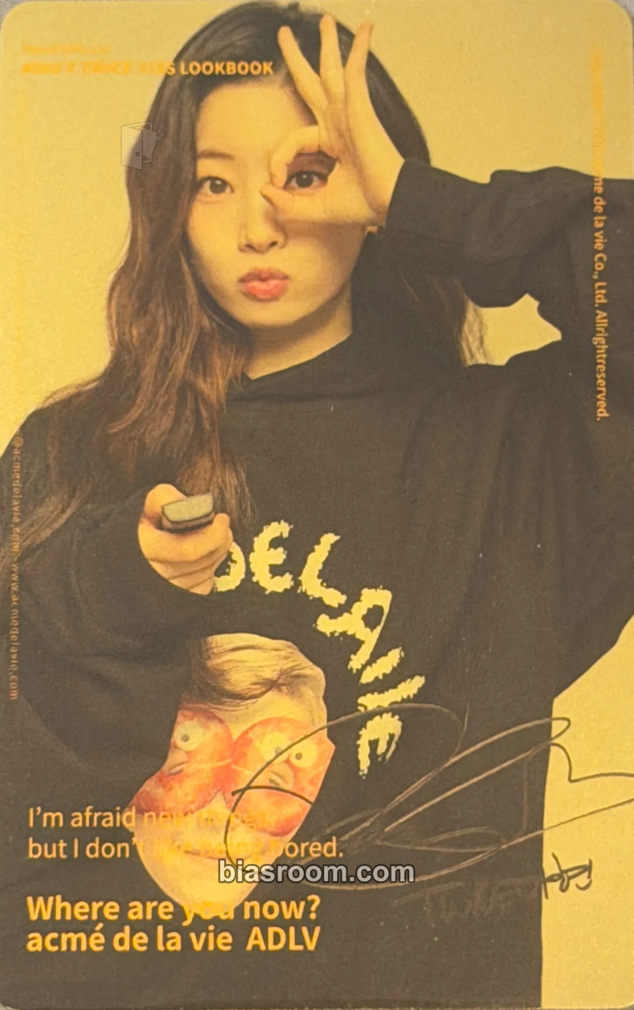 Dahyun TWICE x Acmé De La Vie (ADLV) Photocard - TWICE - TWICE K-pop photocard