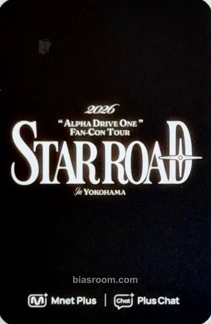 サンウォン TシャツALPHA DRIVE ONE ファンコンYOKOHAMA Sangwon 2026 ALPHA DRIVE ONE FAN-CON TOUR [STAR ROAD] Photocard
