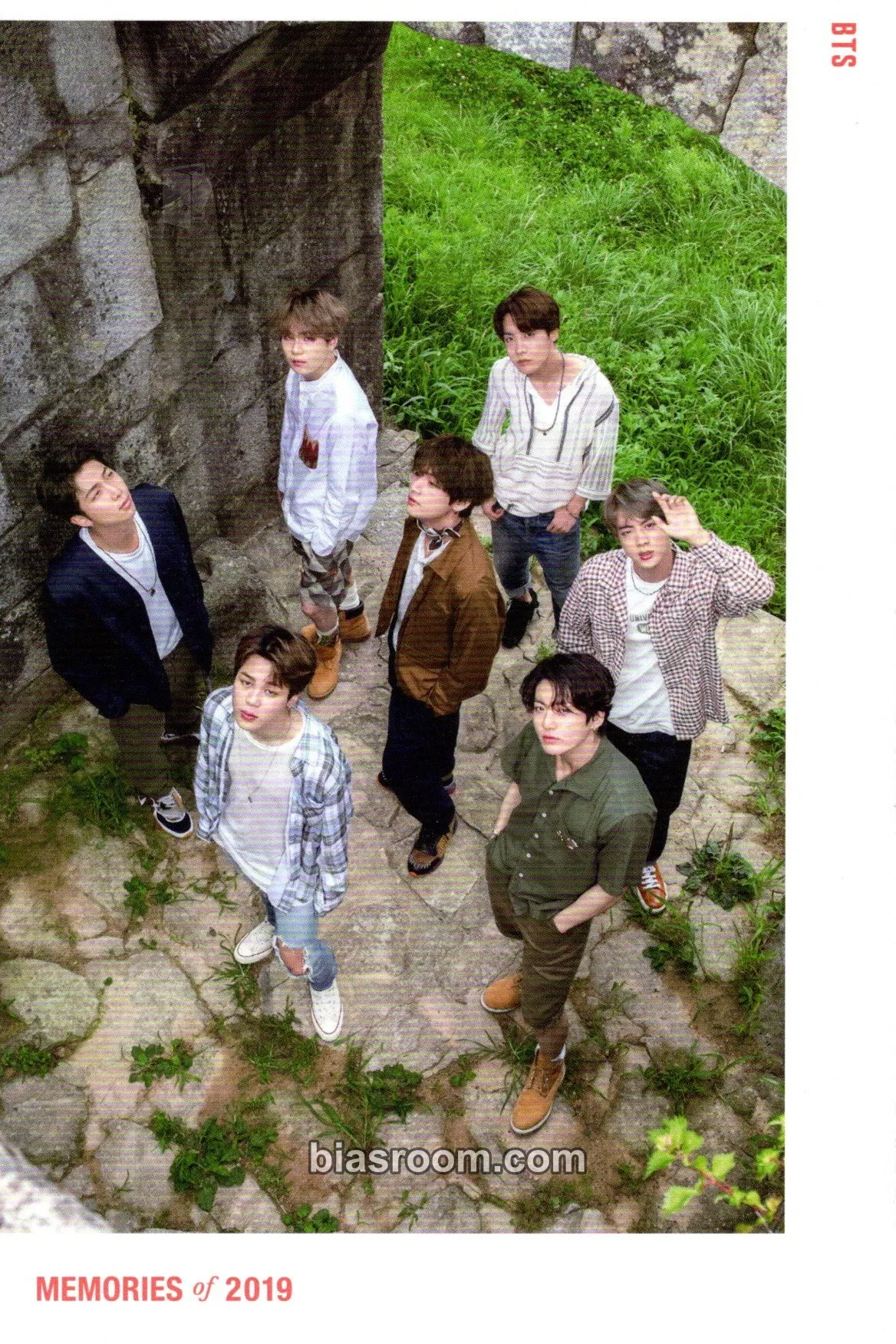 Memories of 2019 Photocard - BTS - BTS K-pop photocard