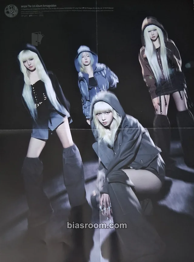 aespa - Armageddon Album album inclusion poster my power version