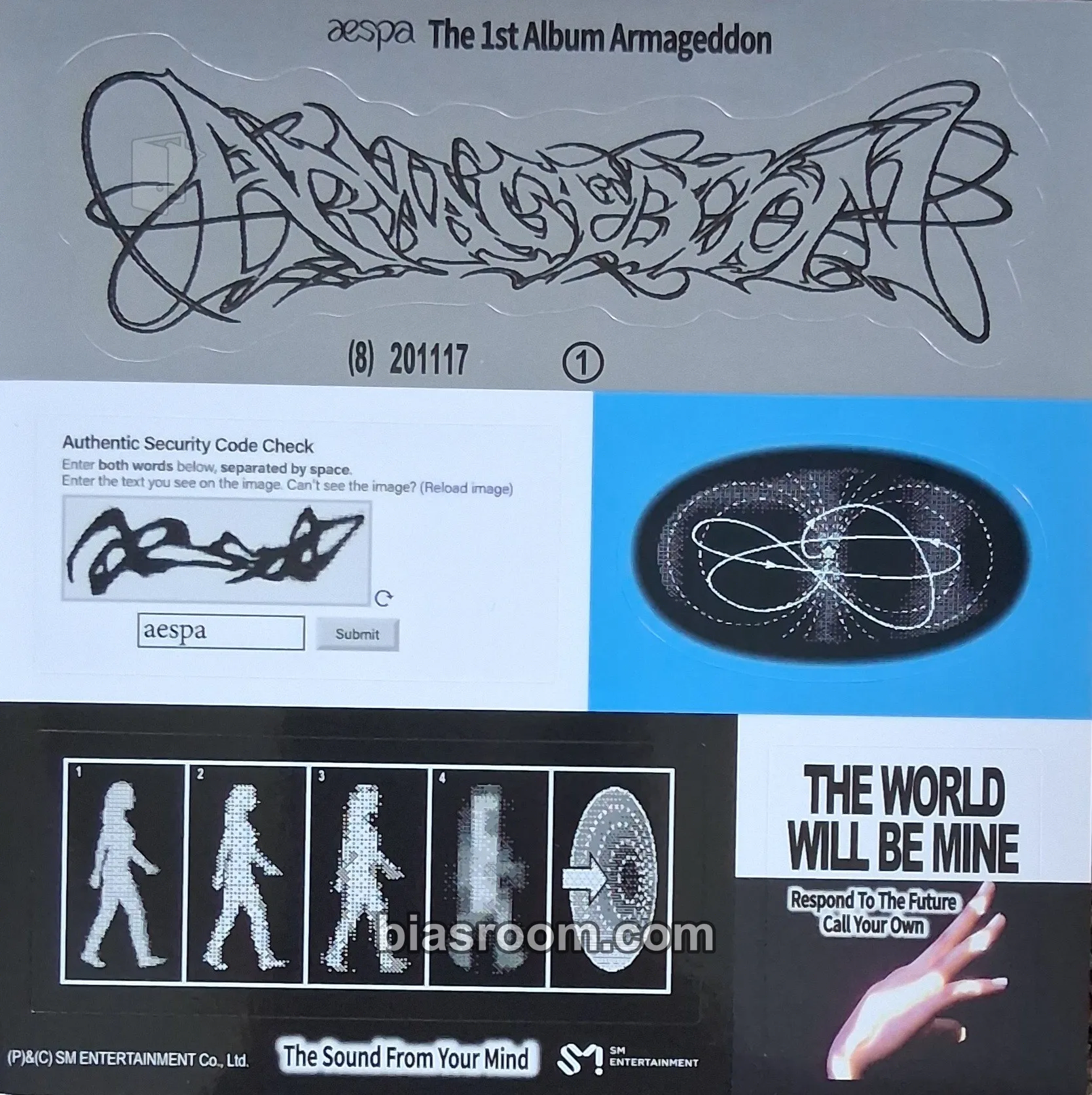 Armageddon Photocard - aespa - aespa K-pop photocard