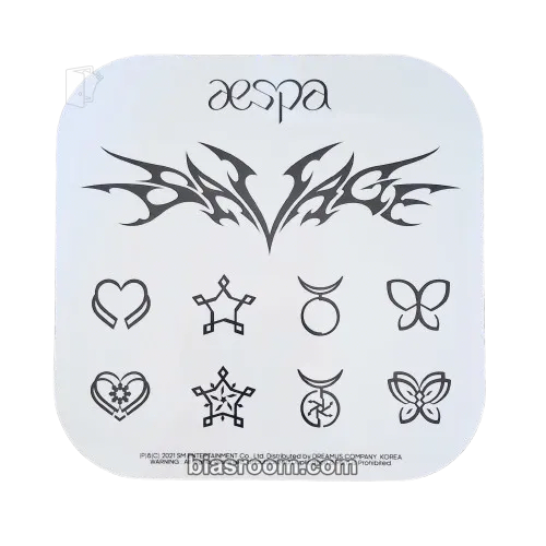 Savage Photocard - aespa - aespa K-pop photocard