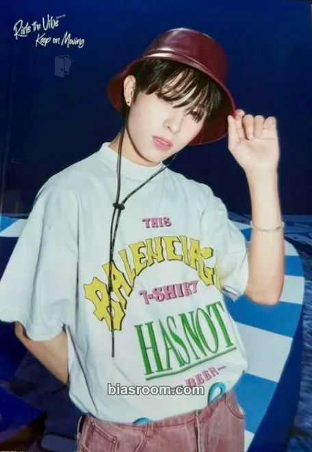 Hyui Ride the Vibe (Japanese ver.) / Keep on Moving Photocard - NEXZ - NEXZ K-pop photocard