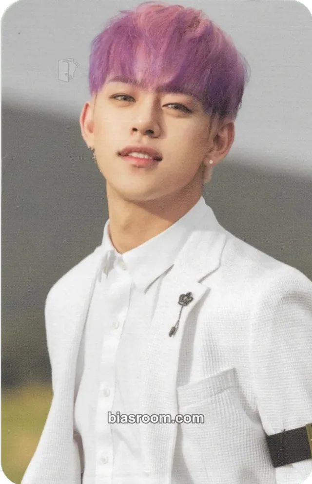 BANG&JUNG&YOO&MOON - Daehyun - Blue Album album photocard B version