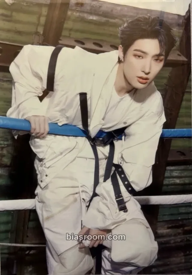 ATEEZ - Mingi - BEYOND : ZERO Album B version photo print purchase benefit familymart