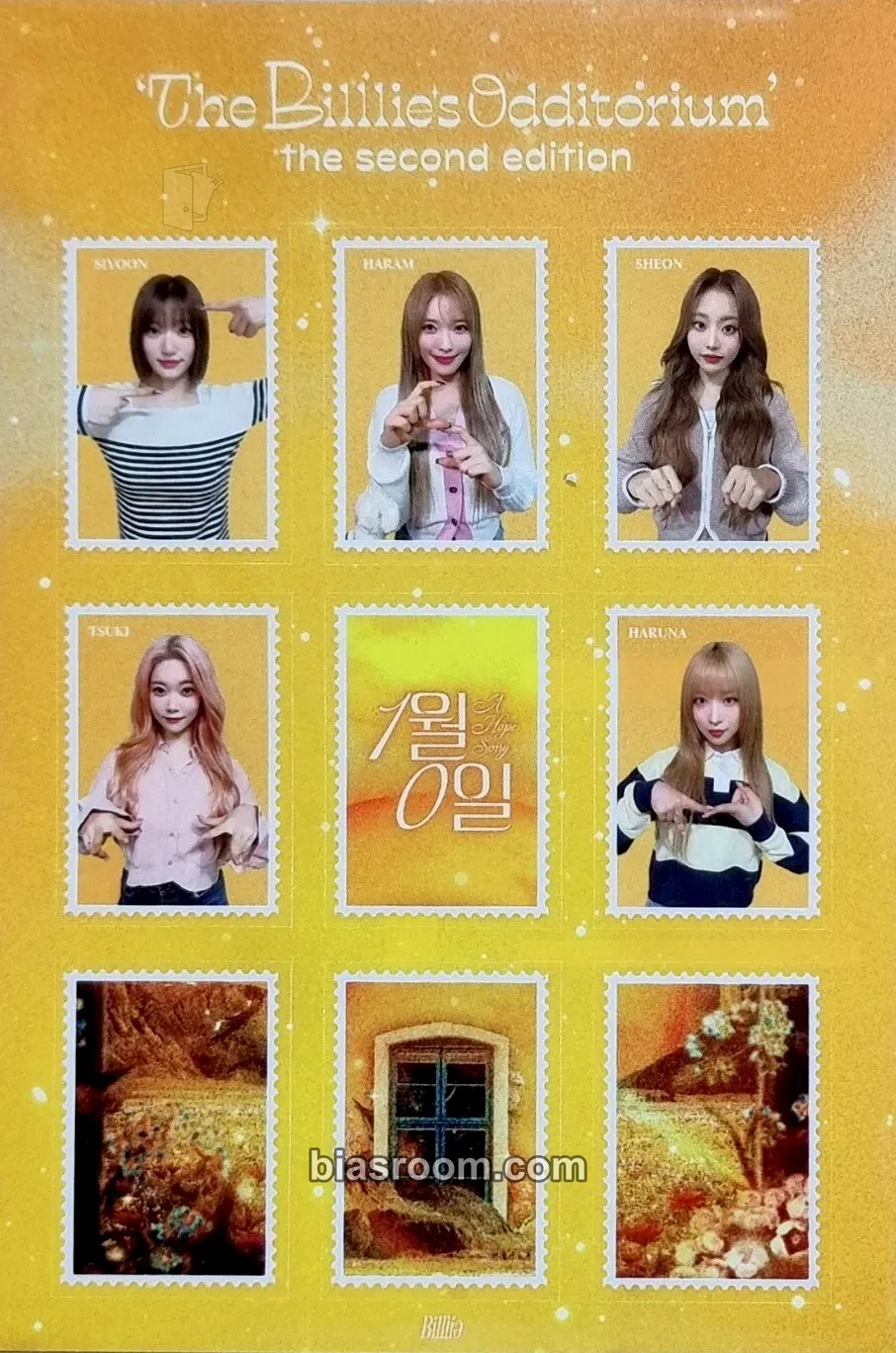 'The Billlie's Odditorium' The Second Edition Photocard - Billlie - Billlie K-pop photocard