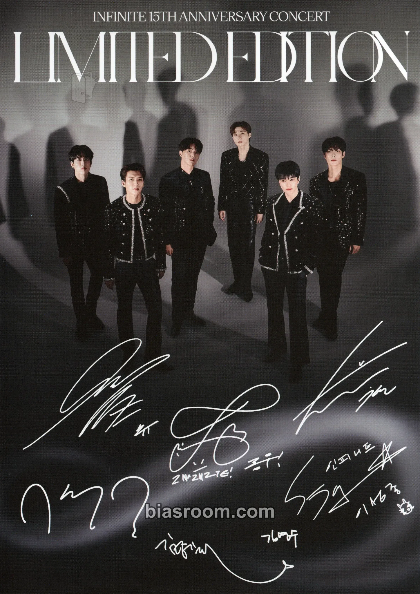 Limited Edition (15th anniversary concert) Photocard - INFINITE - INFINITE K-pop photocard