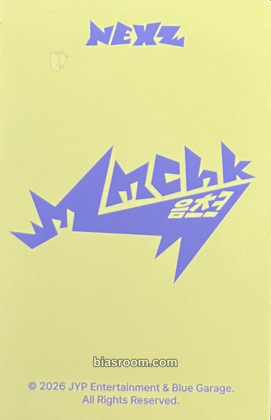 NEXZ Mmchk サイン入りチェキ トモヤ Tomoya Mmchk Photocard - NEXZ