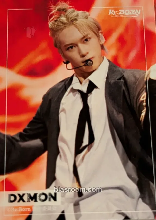 DXMON - Hee - Re:BORN - survival show Event magazine photocard japan