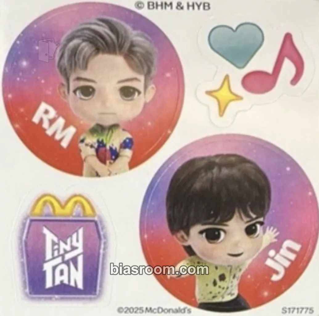 McDonald's Photocard - BTS - BTS K-pop photocard