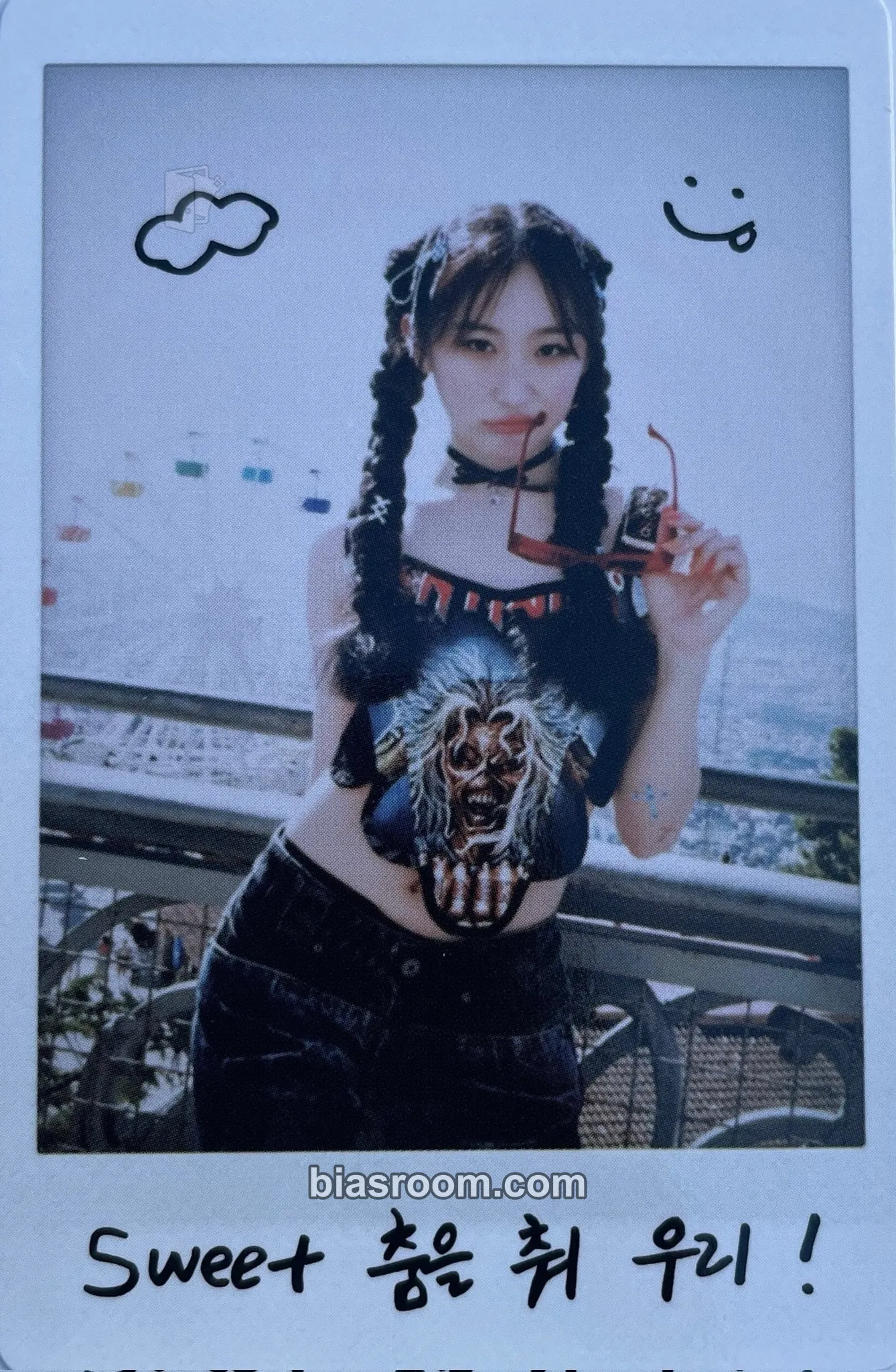 Lee Chaeyeon Hush Rush Photocard - Lee Chaeyeon K-pop photocard