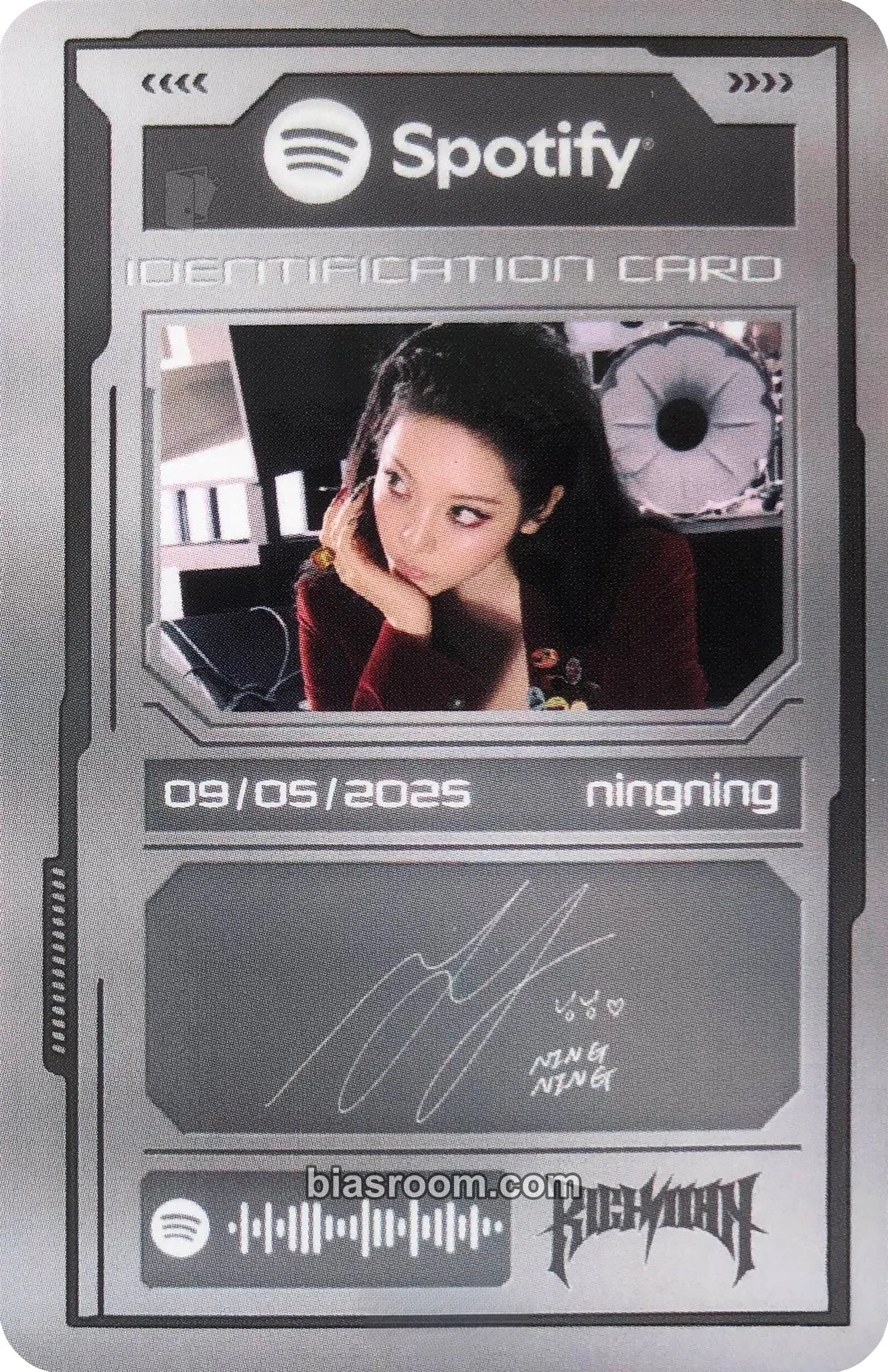 Ningning Rich Man MD Events (All) Photocard - aespa - aespa K-pop photocard