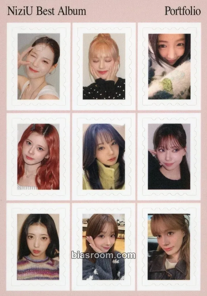 Portfolio Photocard - NiziU - NiziU K-pop photocard