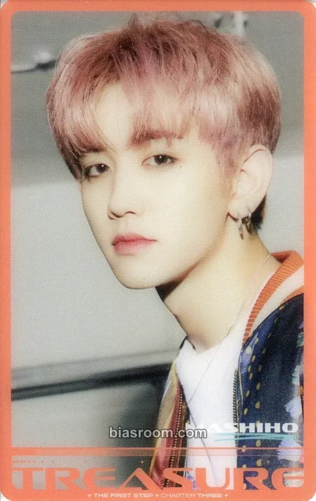 TREASURE - Mashiho - THE FIRST STEP: CHAPTER THREE Album pob (pre-order benefit) mumo transparent/translucent