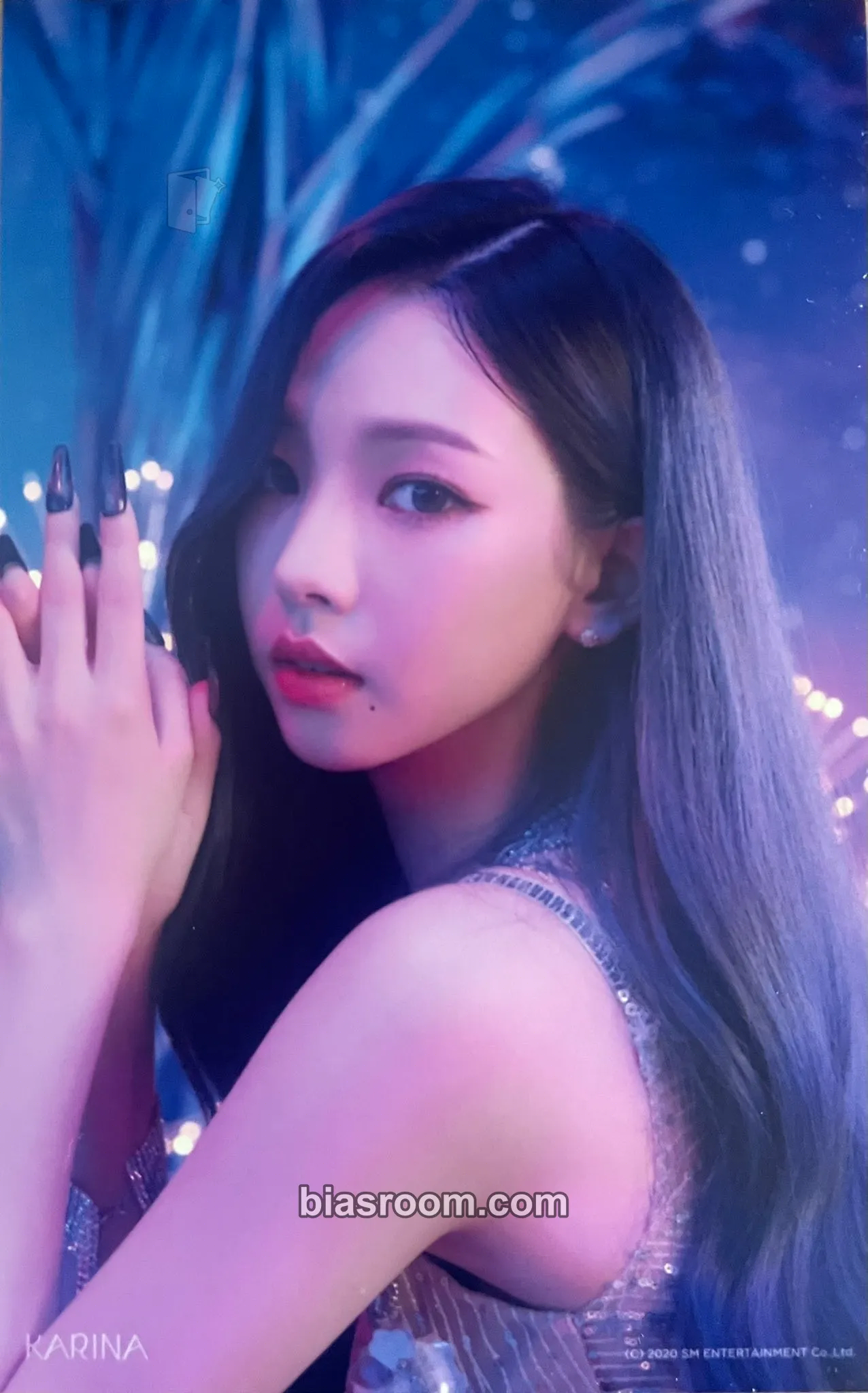Karina Black Mamba (Debut Single) Photocard - aespa - aespa K-pop photocard