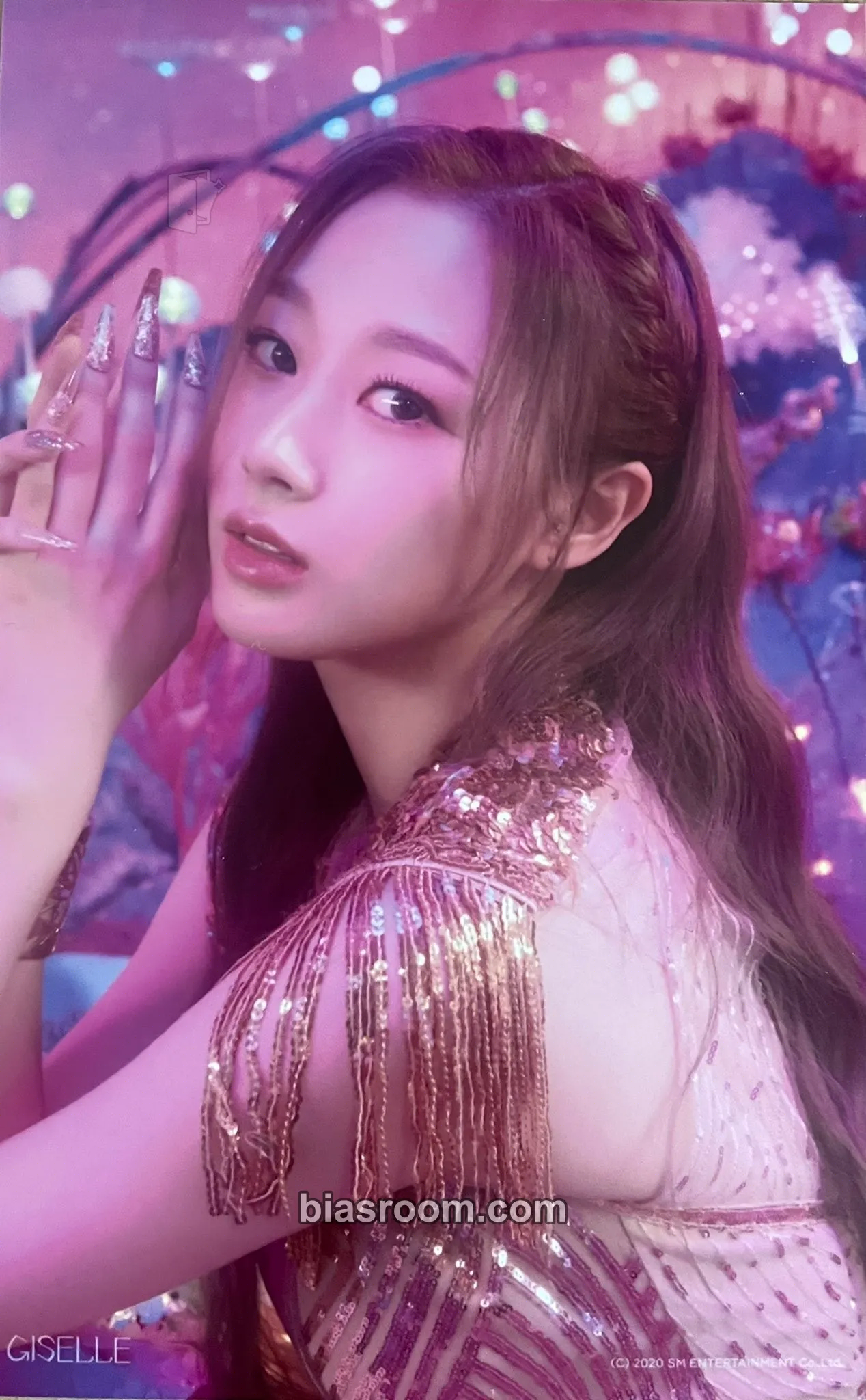 Giselle Black Mamba (Debut Single) Photocard - aespa - aespa K-pop photocard
