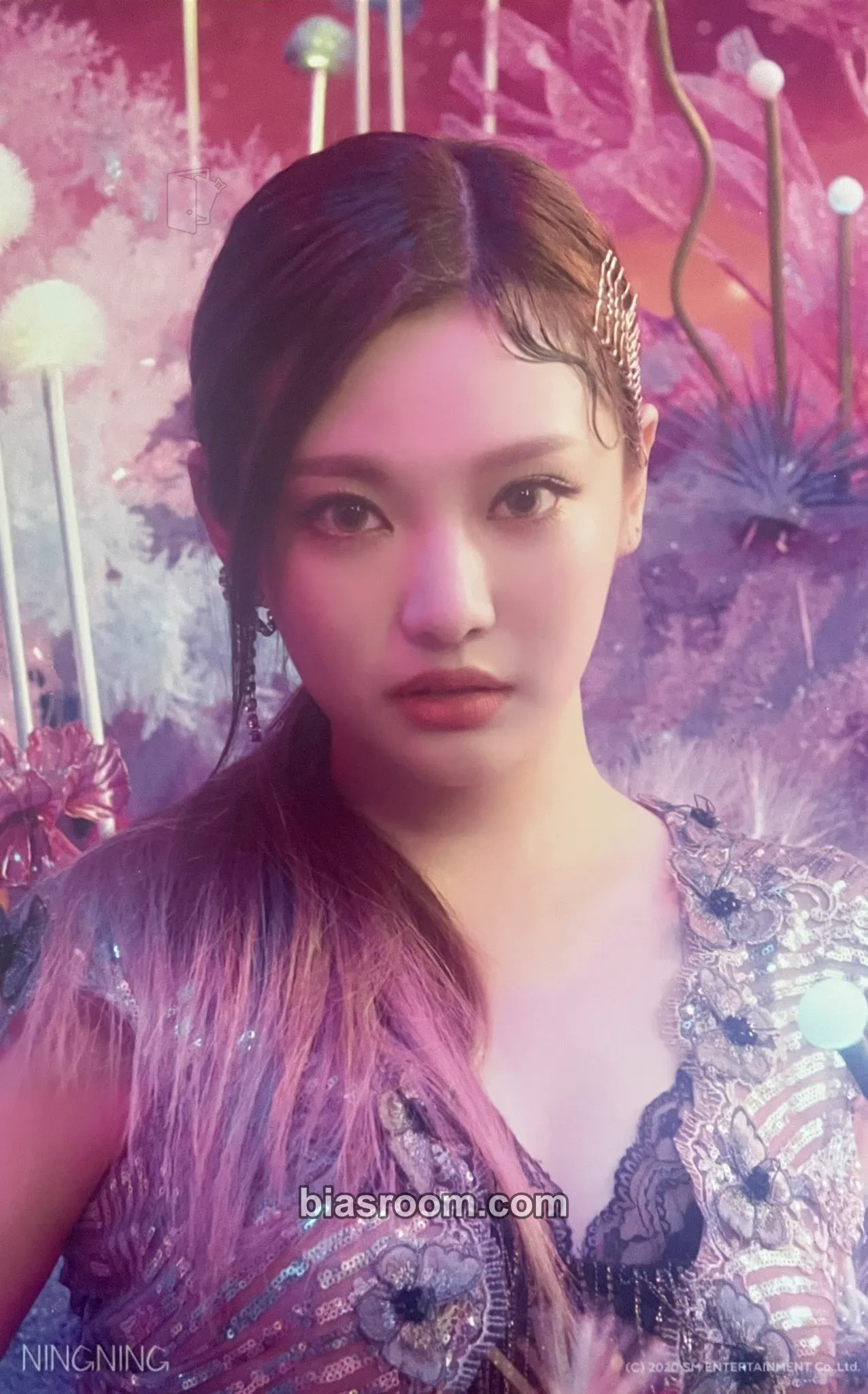 Ningning Black Mamba (Debut Single) Photocard - aespa - aespa K-pop photocard
