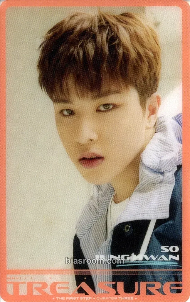 So Junghwan THE FIRST STEP: CHAPTER THREE Photocard - TREASURE - TREASURE K-pop photocard