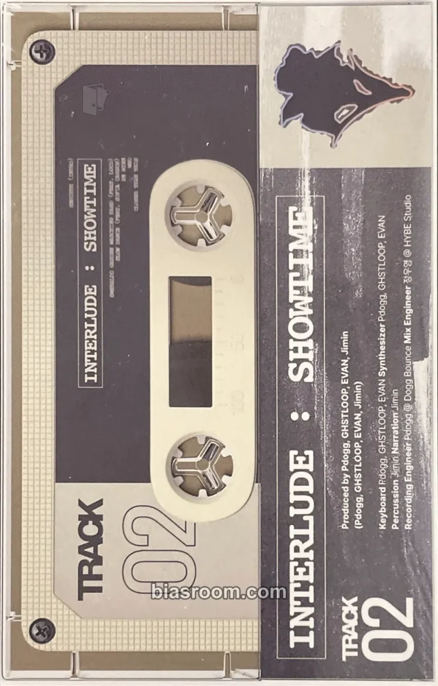 BTS - Jimin - Muse Album album inclusion lyric card vinyl version