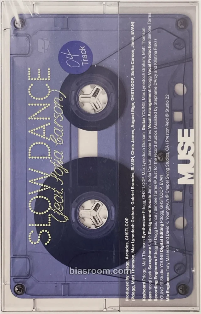 BTS - Jimin - Muse Album album inclusion lyric card vinyl version