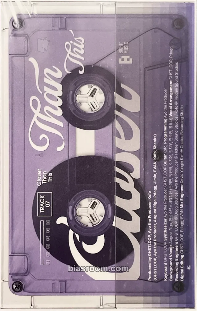 BTS - Jimin - Muse Album album inclusion lyric card vinyl version