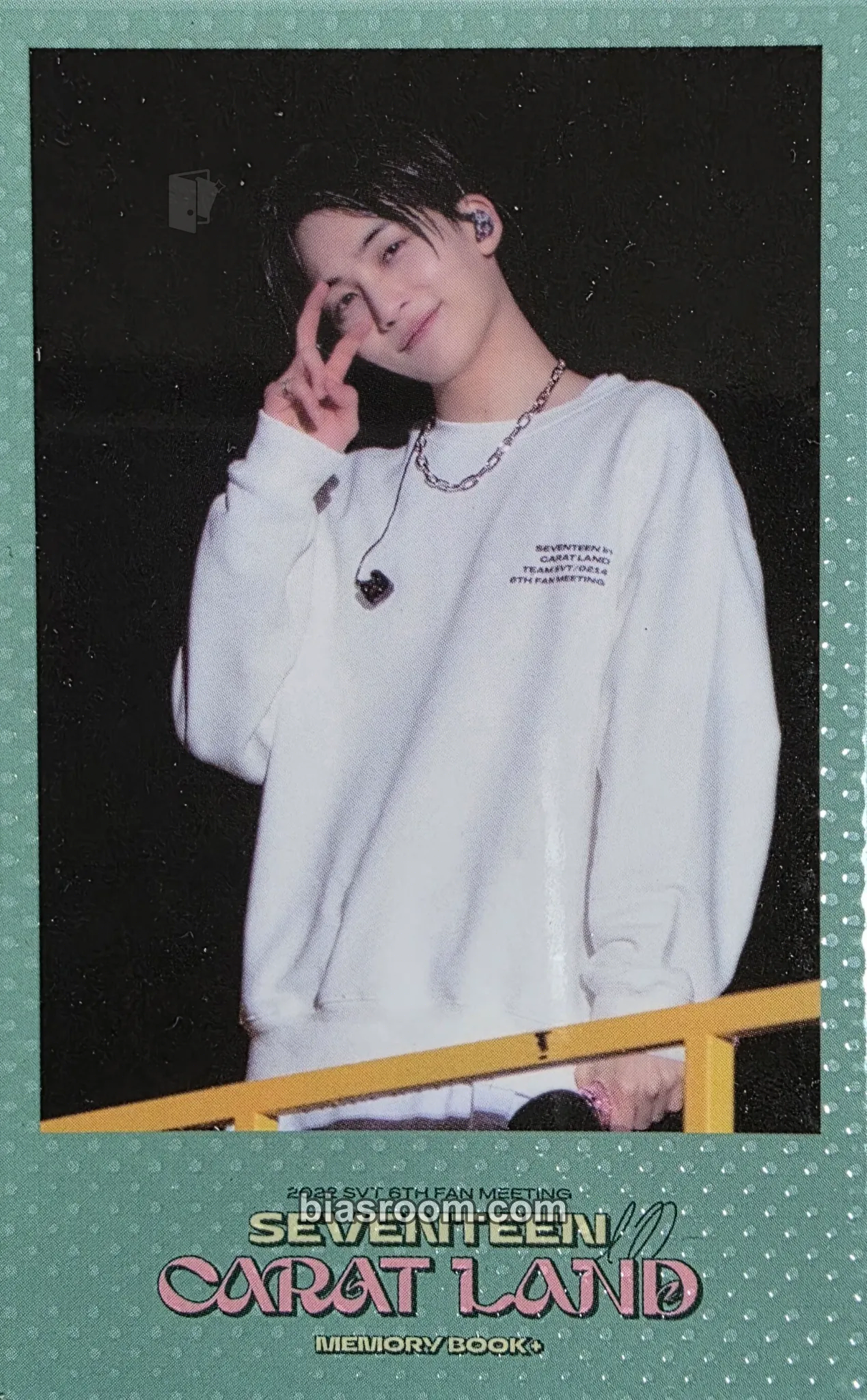Jeonghan 2022 6TH SVT IN CARAT LAND Photocard - SEVENTEEN - SEVENTEEN K-pop photocard