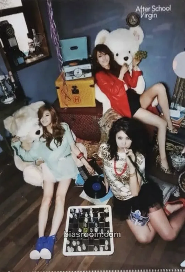 After School - Bekah & Kahi & Nana - Virgin Album clear file L holder