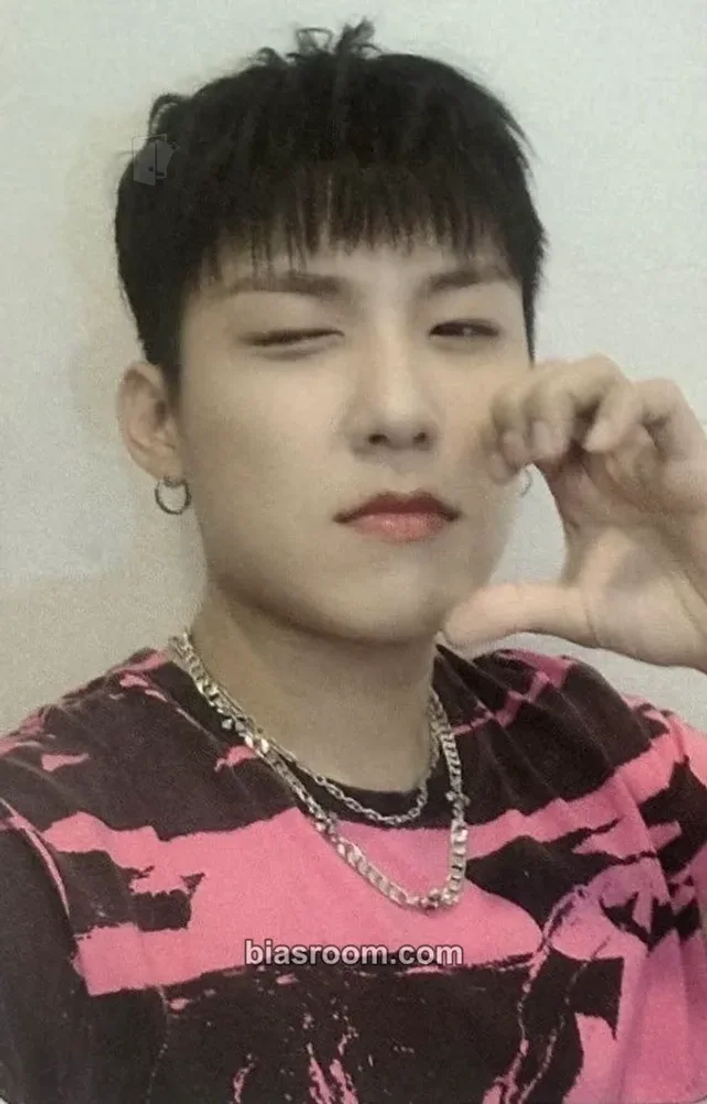 AB6IX - Woojin - UPSIDE DOWN Album musicart (music art) fansign
