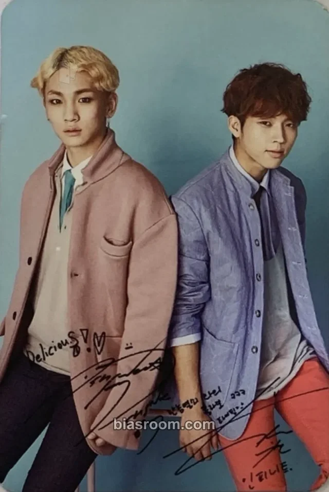 Toheart - Key & Woohyun - 1st Mini Album Album album photocard