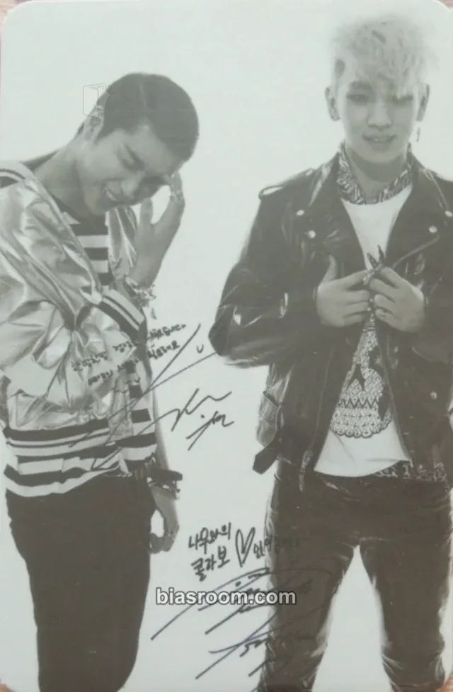 Toheart - Key & Woohyun - 1st Mini Album Album album photocard