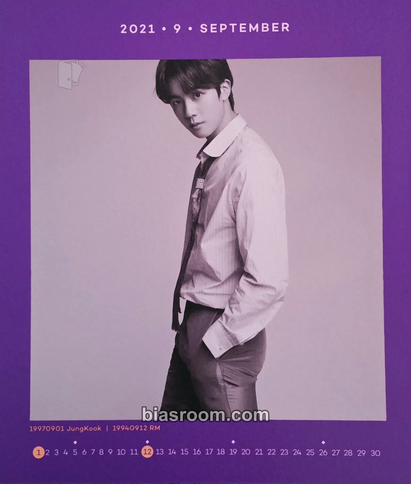 Jin D'ICON Vol. 10 Photocard - BTS - BTS K-pop photocard