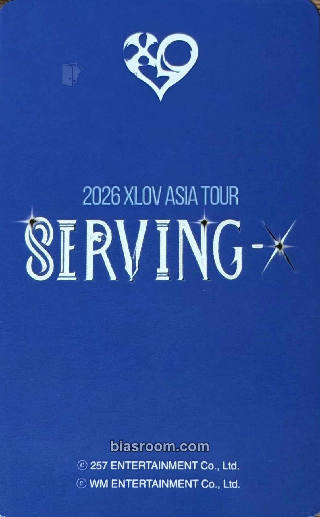 Haru SERVING-X Asia Tour 2026 Photocard - XLOV | Bias Room
