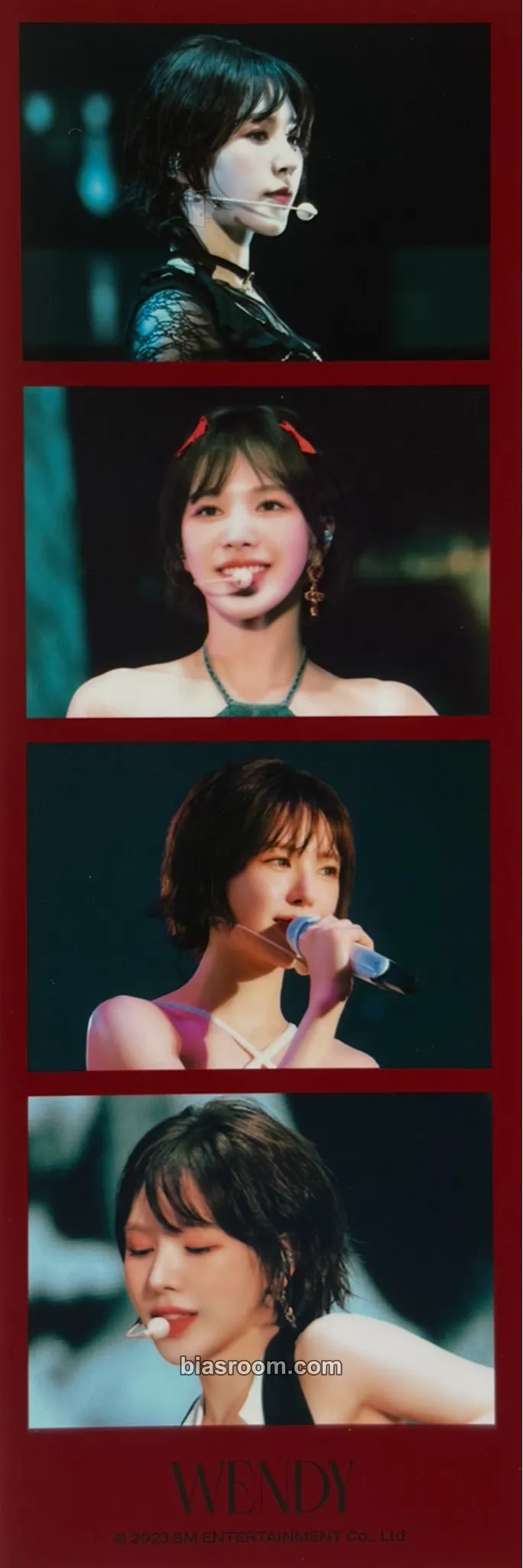 Wendy Red Velvet 4th Concert : R to V Photocard - Red Velvet - Red Velvet K-pop photocard