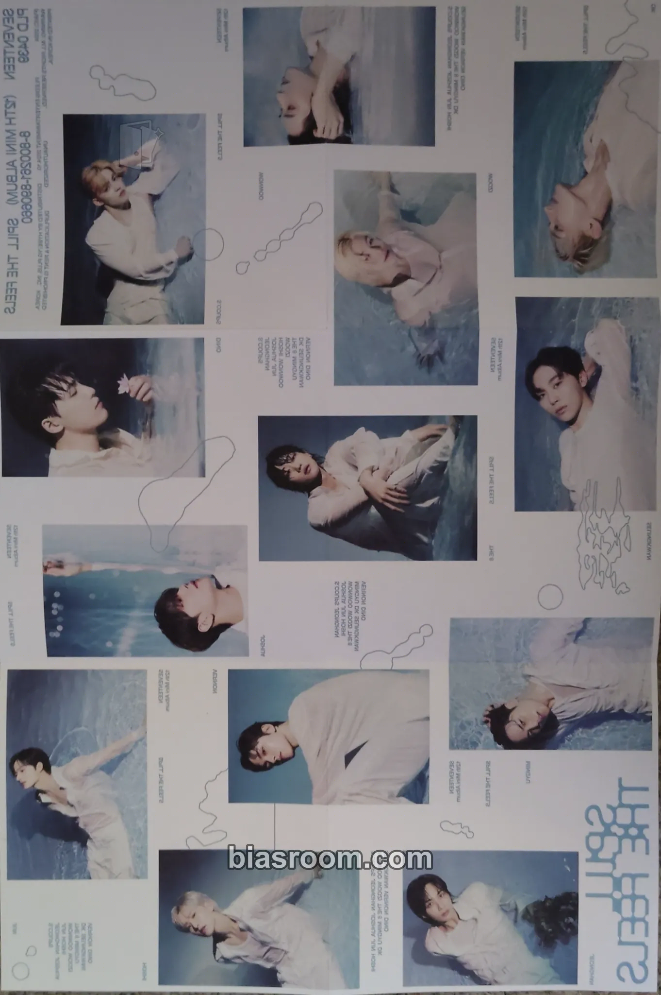 Spill the Feels Photocard - SEVENTEEN - SEVENTEEN K-pop photocard
