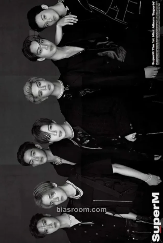 SuperM - SuperM Album standard version album inclusion poster