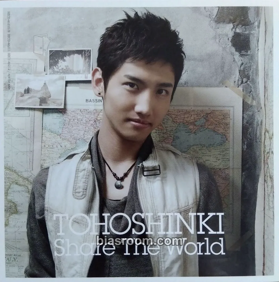 Max Changmin Share The World / We Are! Photocard - TVXQ - TVXQ K-pop photocard