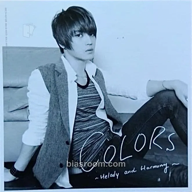 Kim Jae-joong COLORS ~Melody and Harmony~ / Shelter Photocard - TVXQ - TVXQ K-pop photocard