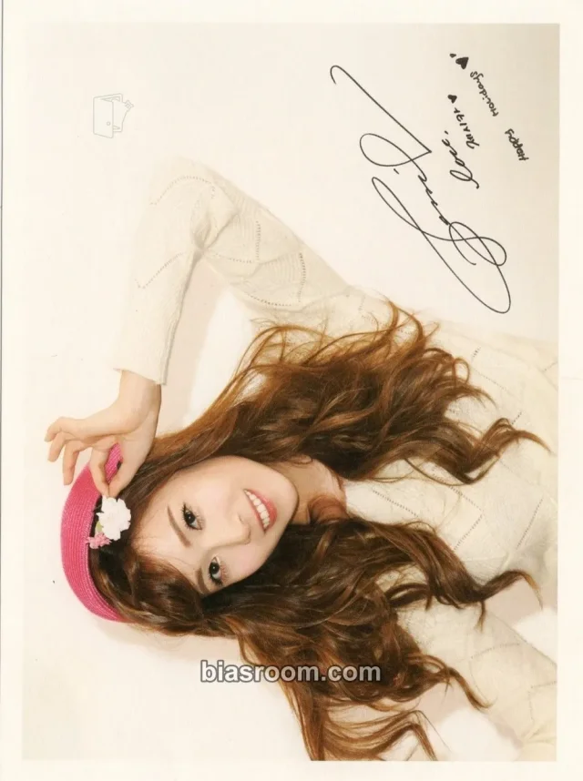 Girls' Generation - Jessica - Girls' Generation Diary Other postcard set postcard horizontal printed signature