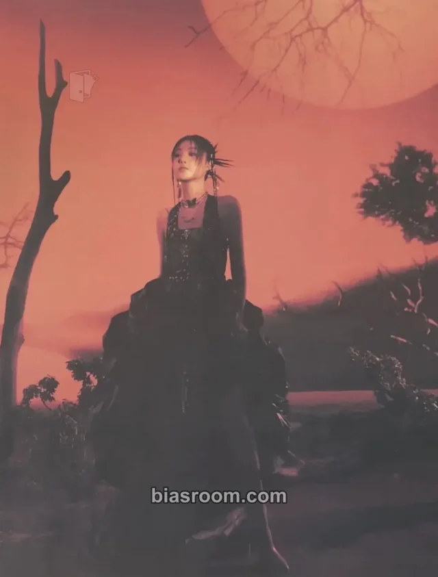 Soojin - Soojin - AGASSY Album red version poster pob (pre-order benefit) supplemental