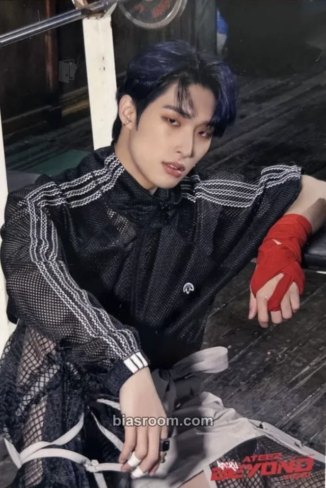 ATEEZ - Mingi - POP-UP: Beyond : Zero Other C version postcard pop-up purchase benefit