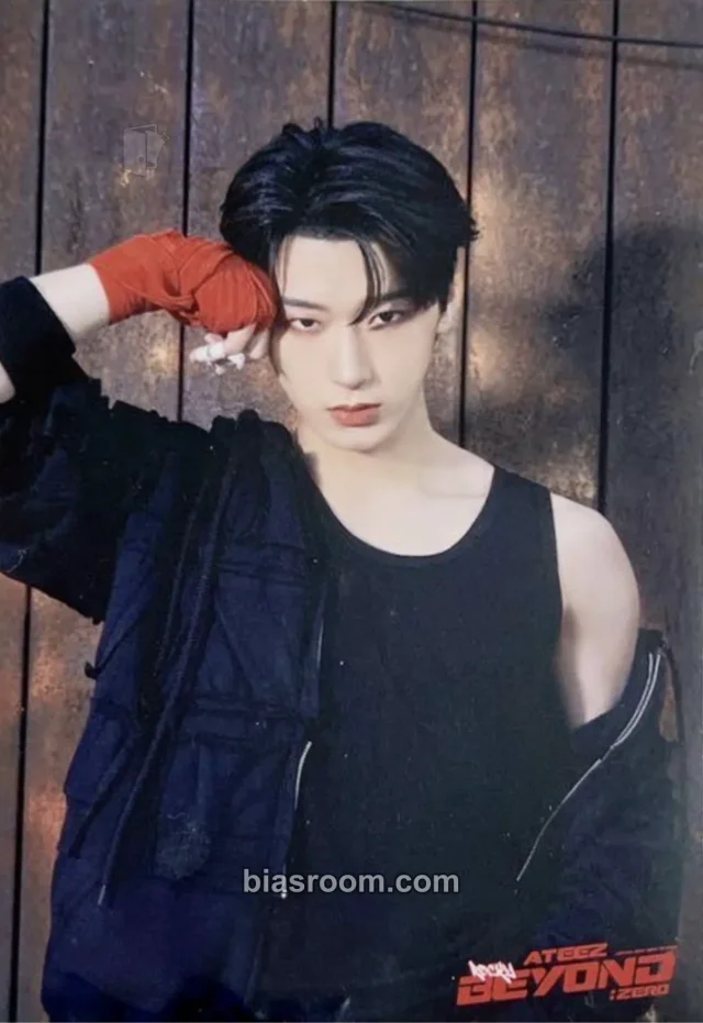 ATEEZ - San - POP-UP: Beyond : Zero Other C version postcard pop-up purchase benefit