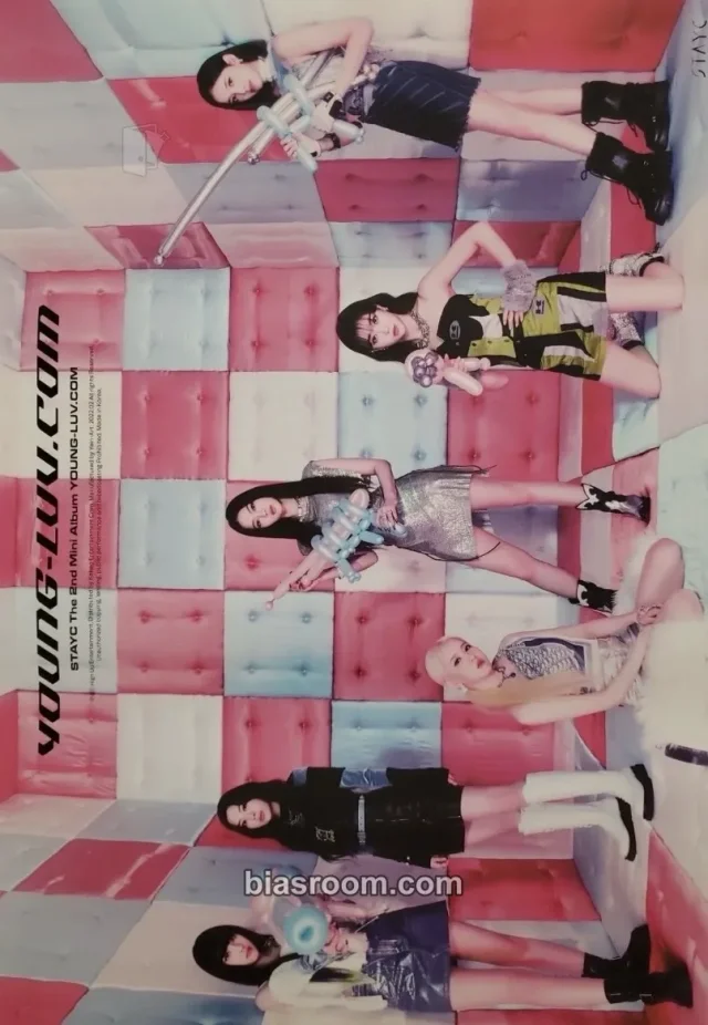 STAYC - YOUNG-LUV.COM Album poster horizontal