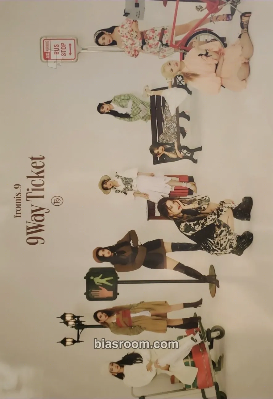 9 Way Ticket Photocard - fromis_9 - fromis_9 K-pop photocard