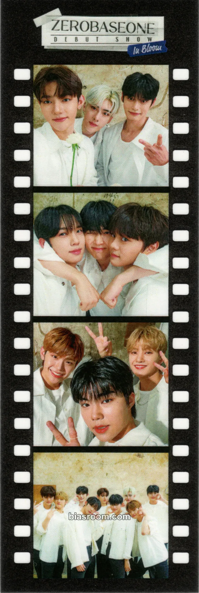 DEBUT SHOW: In Bloom Photocard - ZEROBASEONE - ZEROBASEONE K-pop photocard