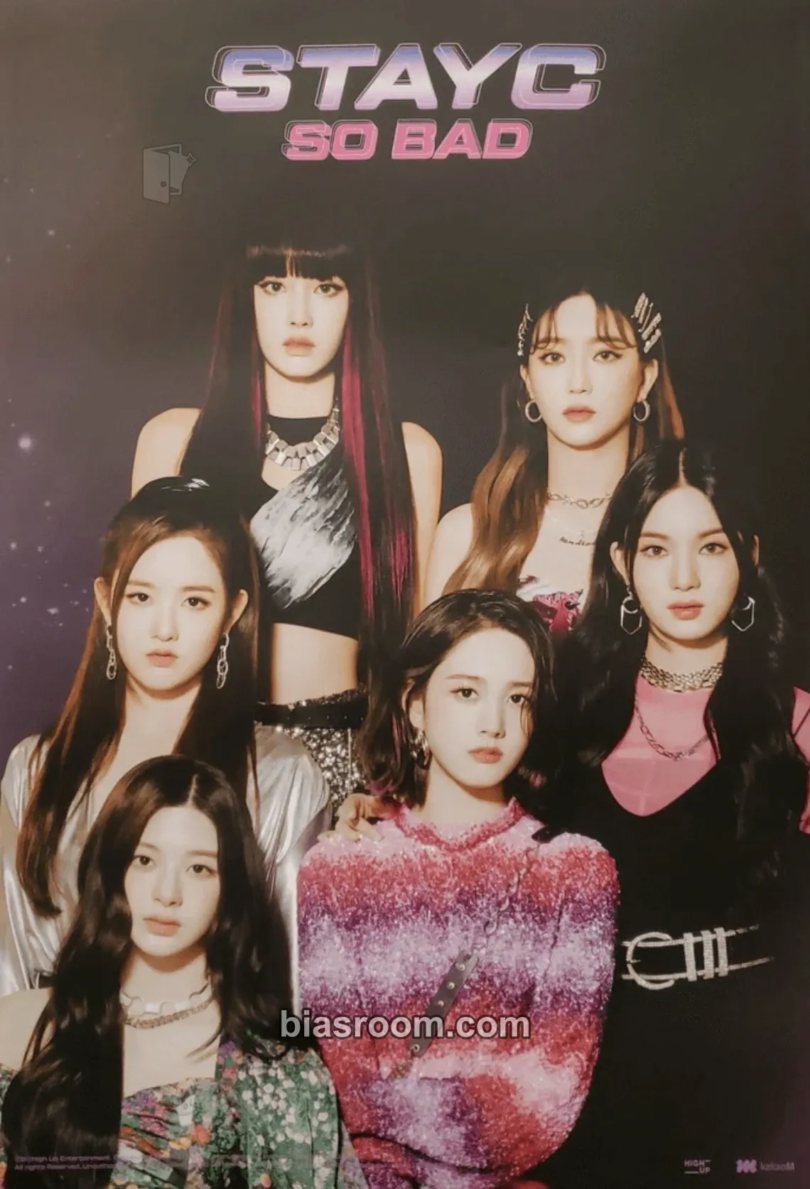 Star To A Young Culture Photocard - STAYC - STAYC K-pop photocard