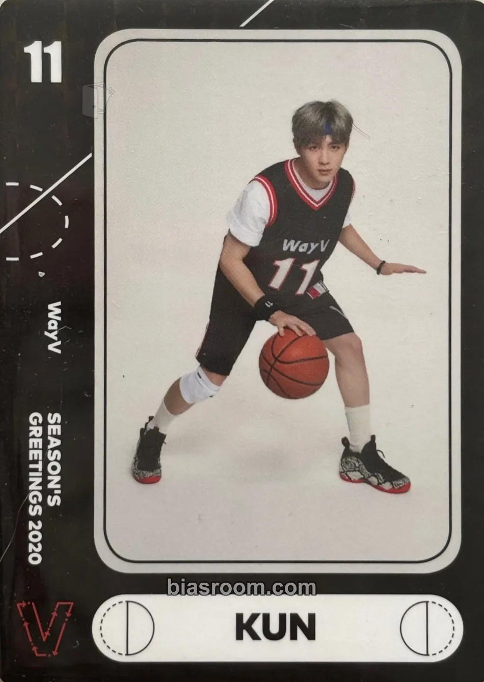 Kun 2020 Season's Greetings Photocard - WayV - WayV K-pop photocard