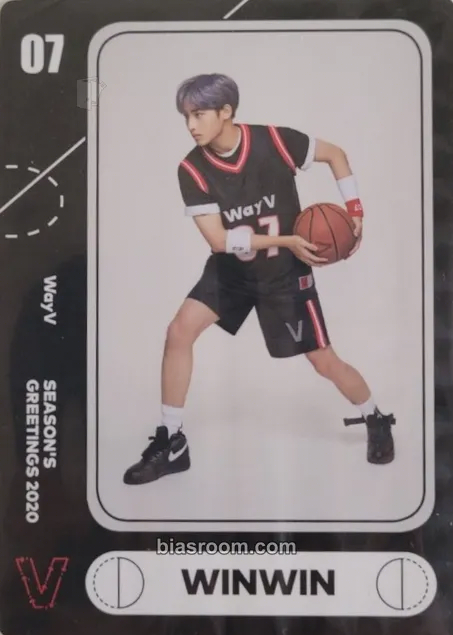 Winwin 2020 Season's Greetings Photocard - WayV - WayV K-pop photocard