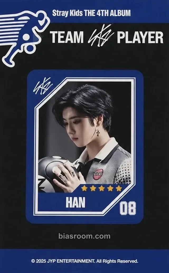 Stray Kids - HAN - KARMA Album merch pop-up sticker set sticker sheet
