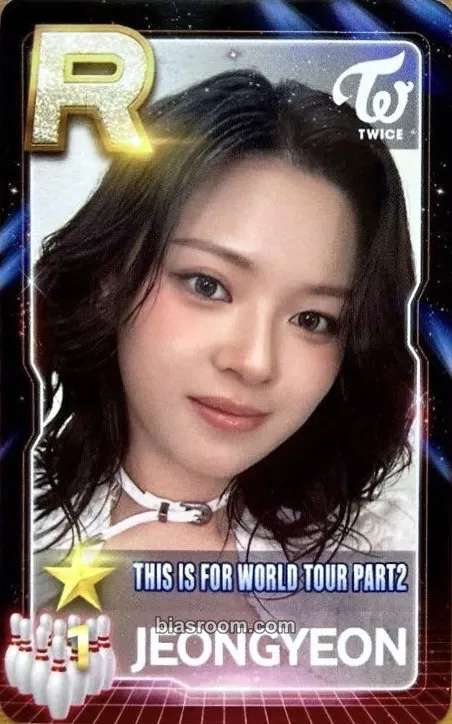 Jeongyeon TWICE x SuperStar JYPNATION Photocard - TWICE - TWICE K-pop photocard